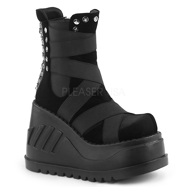 4 3/4 inches PF Wedge Mid-Calf Boot, Inside Zip — image 5 of 12