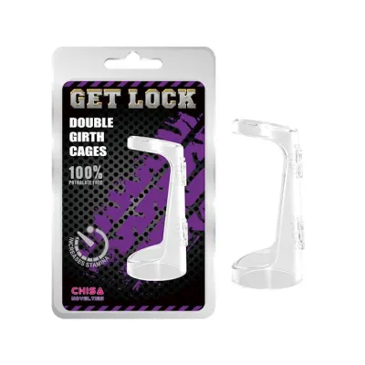 Double Girth Cages Clear