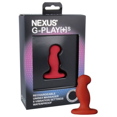 G Play Plus Small Unisex Vibrator Red