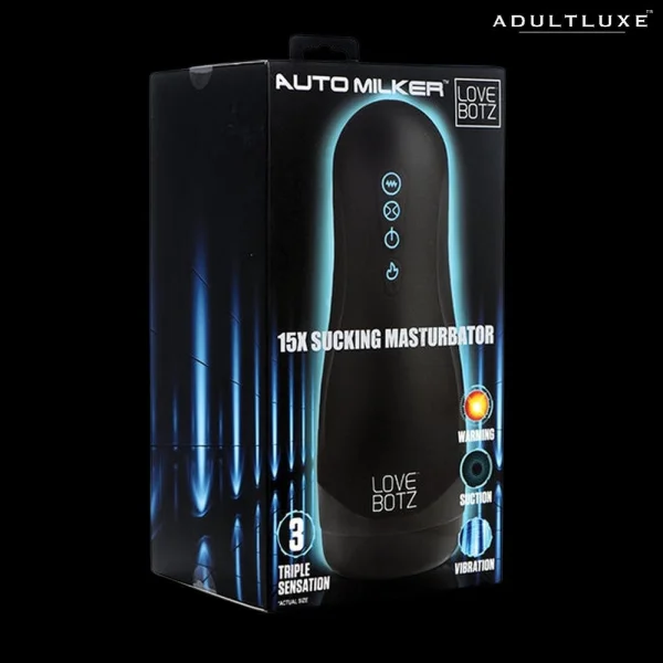 Lovebotz Auto Milker Sucking Masturbator