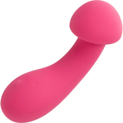 Liquid Silicone Pixies Exciter Rechargeable Waterproof Vibrator By CalExotics Pink