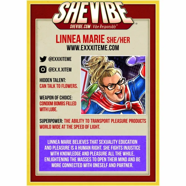 SheVibe Sex Educator Trading Card Set - Series 1