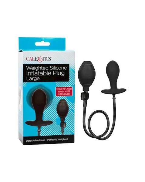 Weighted Silicone Inflatable Plug - 3 Inch