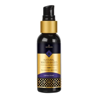 Natural Water Based Personal Lubricant 1 93 Fl Oz Blueberry Muffin