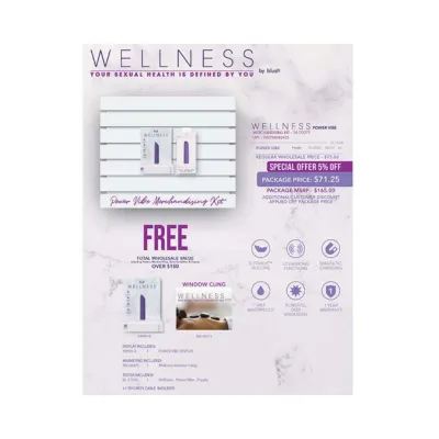 Wellness Power Vibe Merchandising Kit