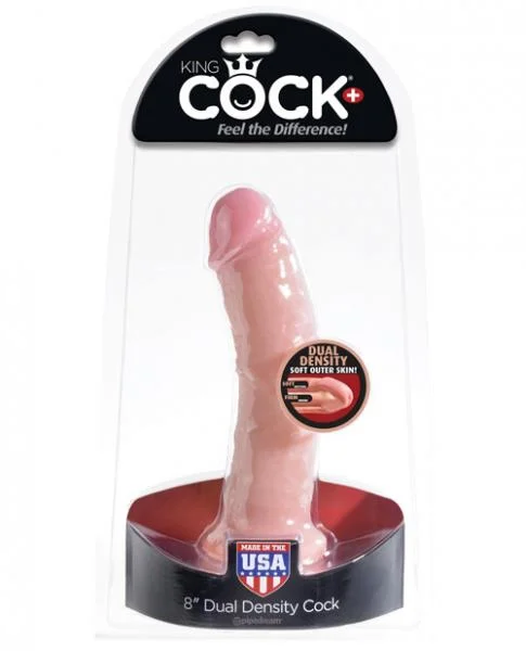 King Cock Plus 8 inches Dual Density Cock Beige — image 7 of 8