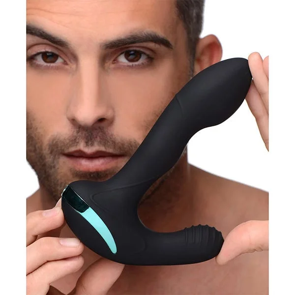 Master Series Prostatic Play Maverick Rotating & Vibrating  Prostate Stimulator