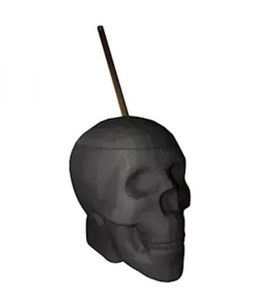 Black Matte Skull Cup 22 ounces Capacity — image 6 of 6