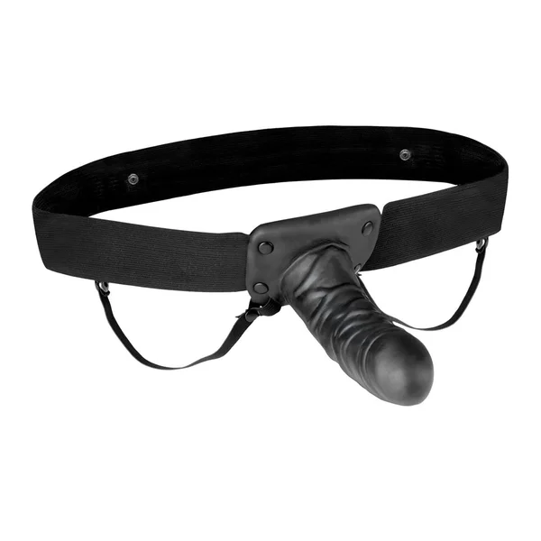 Lux Fetish Unisex Vibrating Hollow Strap On Dildo — image 13 of 14