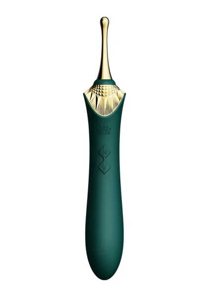 Bess Clit Massager in Turquoise Green by Zalo