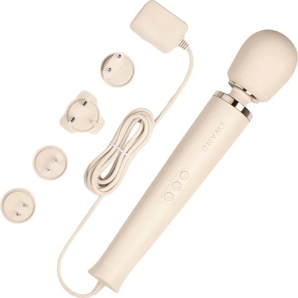 Le Wand Powerful Plug-in Vibrating Massager Cream