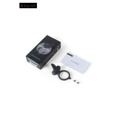 Bcharmed Classic Black Vibrating Ring