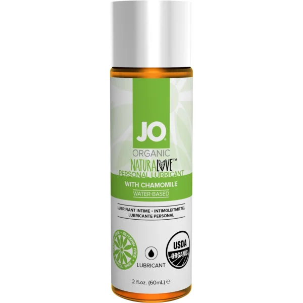 JO Naturalove USDA Organic Water Based Personal Lubricant With Chamomile 2 fl oz
