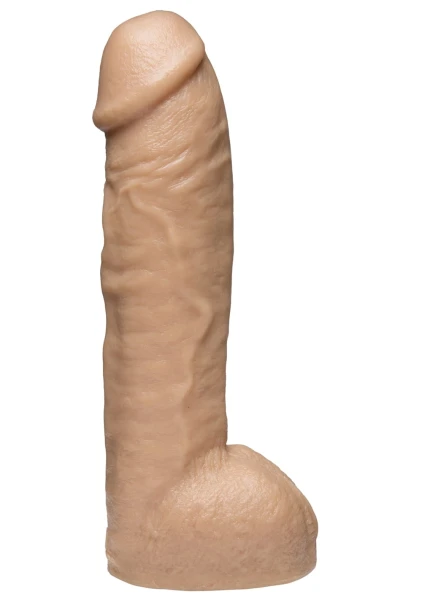Doc Johnson Vac-U-Lock Realistic Hung 12" Cock - Vanilla