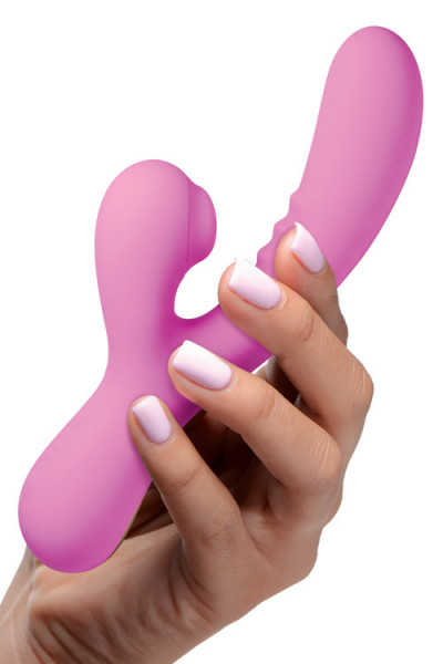 Inmi Shegasm 8.7" Silicone Suction Rabbit Vibrator