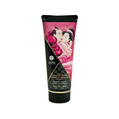 Shunga Massage Cream Raspberry 200 Ml