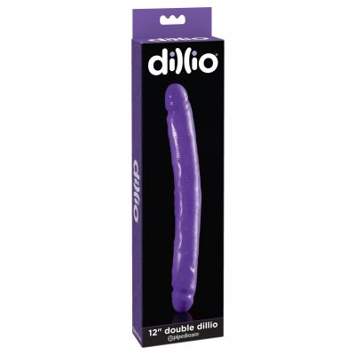 12 Purple Double Dildo