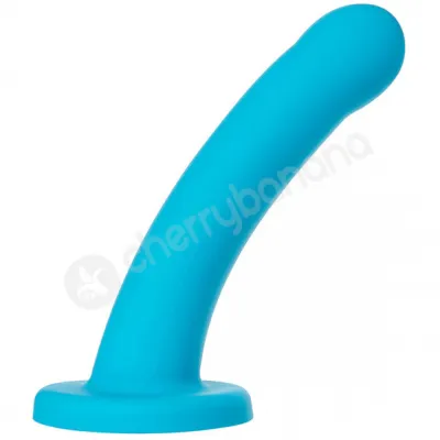 Sportsheets Hux Teal 7 Solid Silicone Dildo With Suction Cup Base