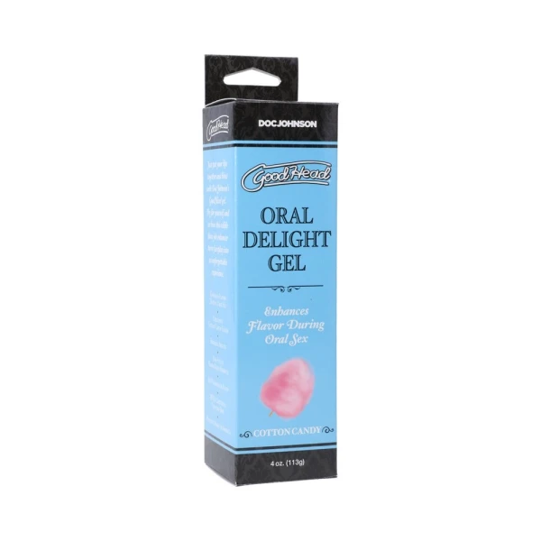 Goodhead Oral Delight Gel Cotton Candy Tube 4 fluid ounces