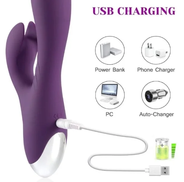 Tracy's Dog - Jade Rechargeable Rabbit Vibrator — image 6 of 6