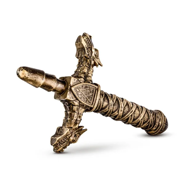 The Realm - Drago - Lock On Dragon Sword Handle - Bronze — image 24 of 25