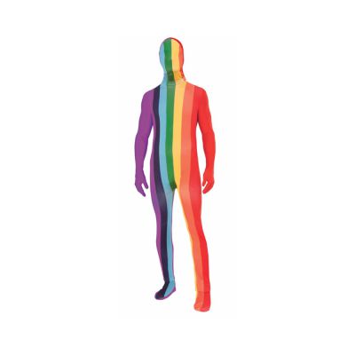 Rainbow Disappearing Man Suit Standard Size