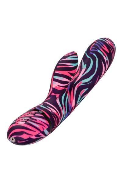 California Exotic Naughty Bits Ménage à Moi - 6.9" Rabbit Vibrator