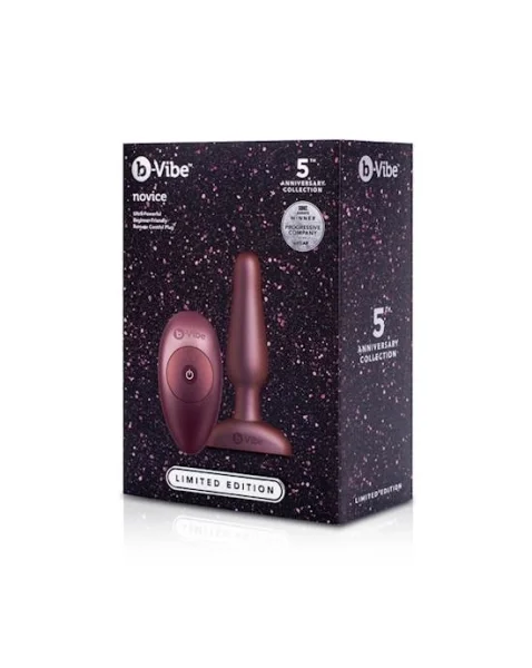 B-vibe Novice Plug - 5th Anniversary Limited Edition