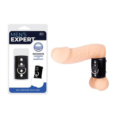 Mens Expert Ball Stretcher with D Ring