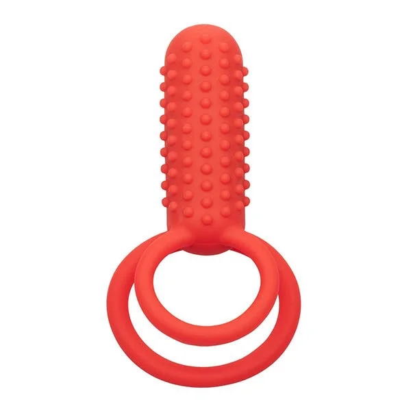 CalExotics Silicone Rechargeable Vertical Enhancer Penis Ring