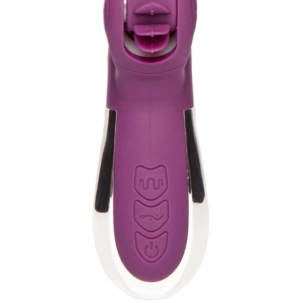 Bondara Tongue Twister 10 Function Thrusting Dildo - 10 Inch — image 4 of 6