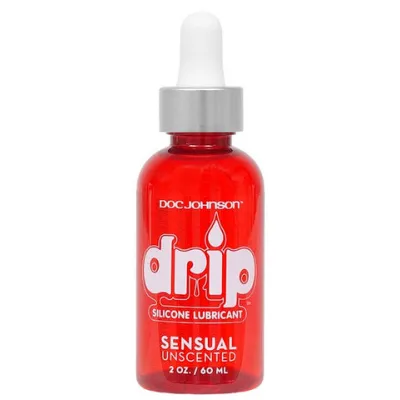 Drip Sensual Silicone Based Lubricant Unscented 2 Ounce