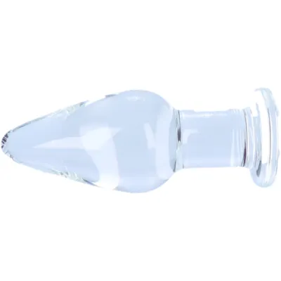 Large Tapered Glass Anal Plug