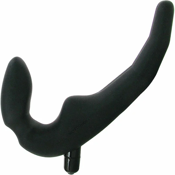 Wet For Her Four More Double Ended Silicone Dildo - Black