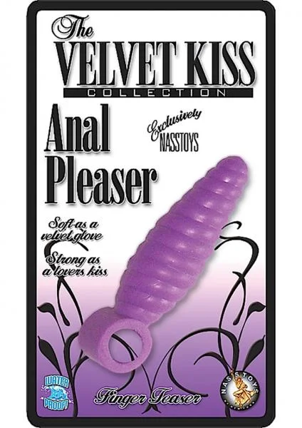 The Velvet Kiss Collection Anal Pleaser Finger Teaser Purple