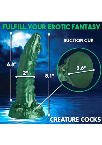 Creature Cocks - Cockness Monster Lake Creature Silicone Dildo