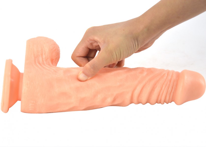 11'' Big Deep Texture Cock