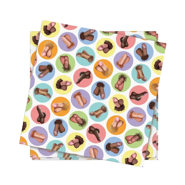 Mini Penis Napkins Pack Of 8 — image 7 of 7