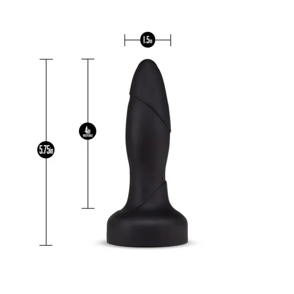 Performance Plus - Drive - Rimming Wireless Remote Control Rechargeable Butt Plug - Black — image 9 of 11