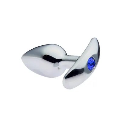 Kinki Anchor Gem Butt Plug 2 7 Inch Blue Small