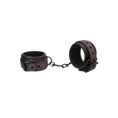 Ouch Elegant Ankle Cuffs Titanium Grey