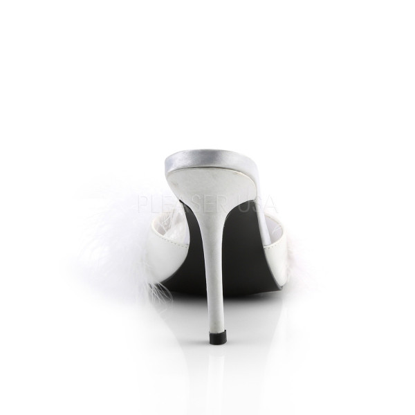 4 inches Heel Marabou Slipper — image 4 of 16