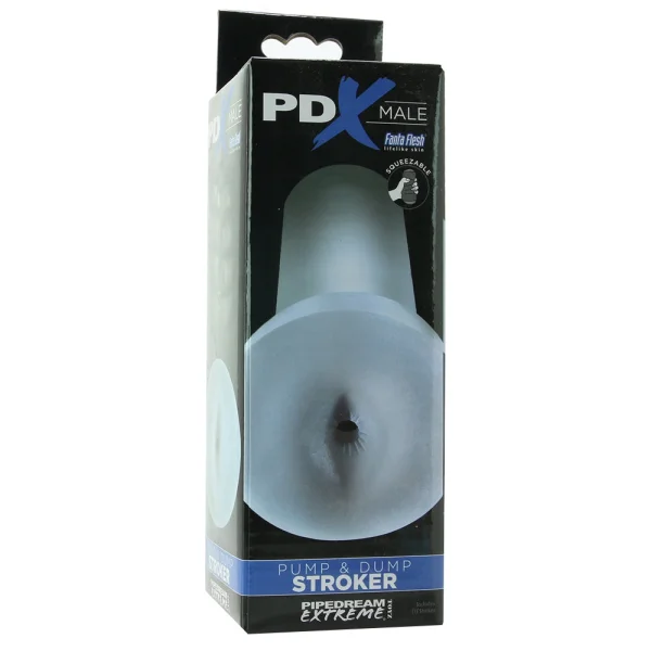 Pdx Male Pump and Dump Stroker Clear