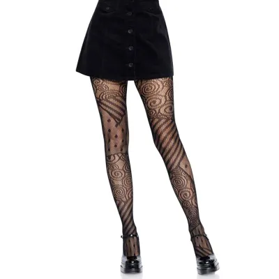 Doll Net Tights One Size Black