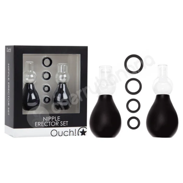 Ouch Black Nipple Erector Set