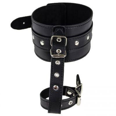 Bondara Faux Leather Ankle and Toe Restraint
