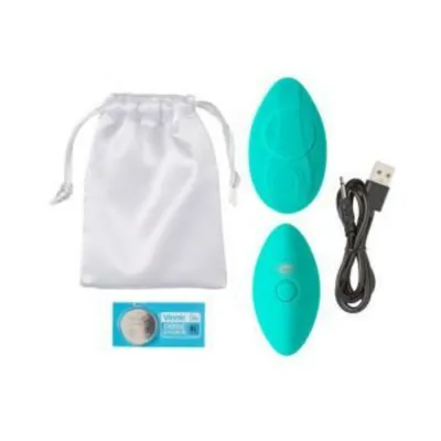 Couples Vibrators Cloud 9 Panty Pleasures Magnetic Panty Vibe Teal