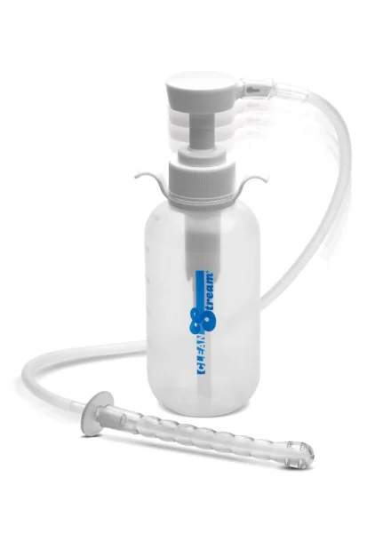 Pump Action Enema Bottle With Nozzle