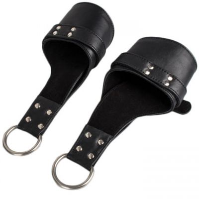 Bondara Luxe Real Leather Suspension Cuffs
