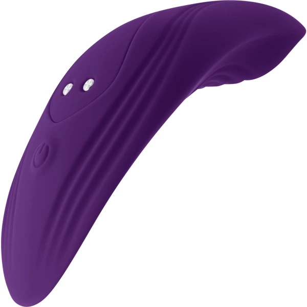 Playboy Our Little Secret Rechargeable Silicone Panty Vibe With Remote - Purple